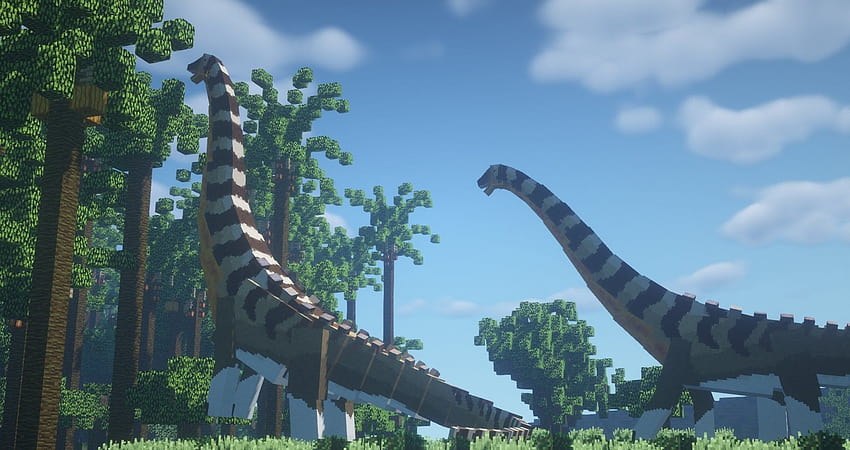 Hey! I'm working on a dino mod called New World. Here some pics. Hope you like it!! : feedthebeast, dino btw HD wallpaper