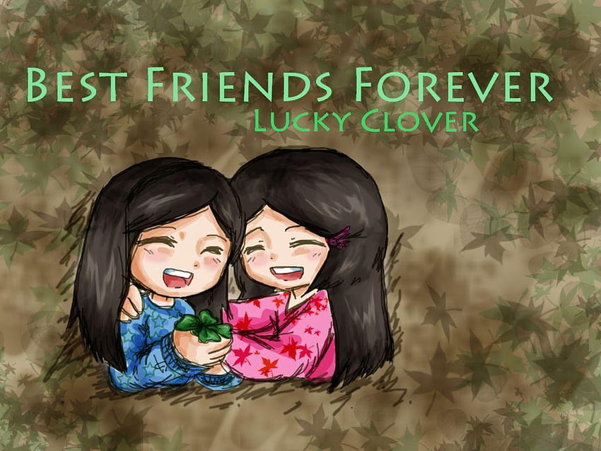 Best friends forever backgrounds girls HD wallpapers | Pxfuel