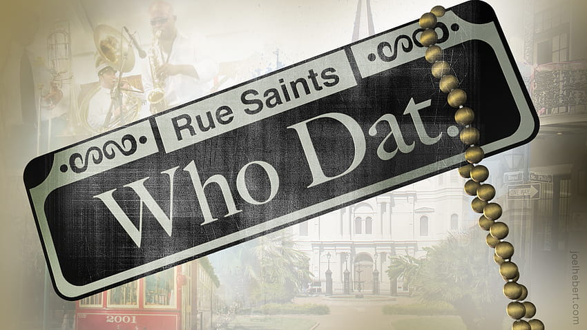 5 New Orleans Saints, who dat HD wallpaper