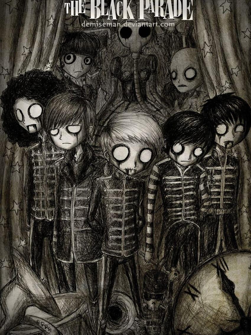 HELP IM DYING GET BACK TOGETHER THE BLACK PARADE IS REALLY DEAD [900x1271] for your , Mobile & Tablet HD 전화 배경 화면