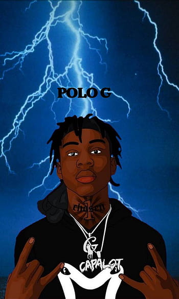Fire Polo G Wallpaper Made By @tylerissoepic On Instagram 🔥 : r/PoloG