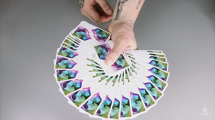 What are these called that Chris Ramsay uses all the time?: cardistry HD wallpaper