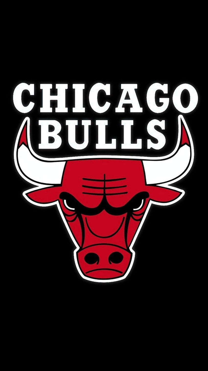 Chicago Bulls Logo, Chicago Bulls Jordania Tapeta na telefon HD
