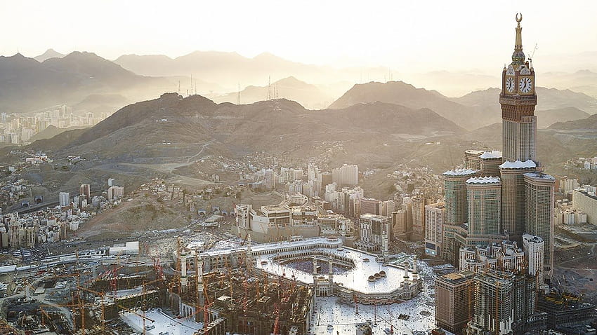 DOKUMENTARFILM DER MECCA CLOCK TOWER, Makkah Royal Clock Tower HD-Hintergrundbild