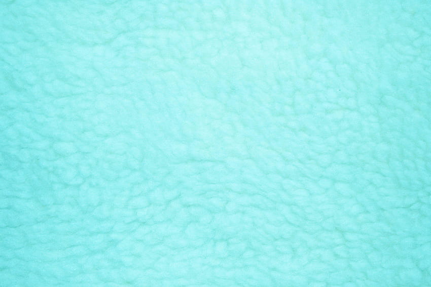 Faux Sherpa Wool Fleece Fabric Texture Aqua, verde acqua chiaro Sfondo HD