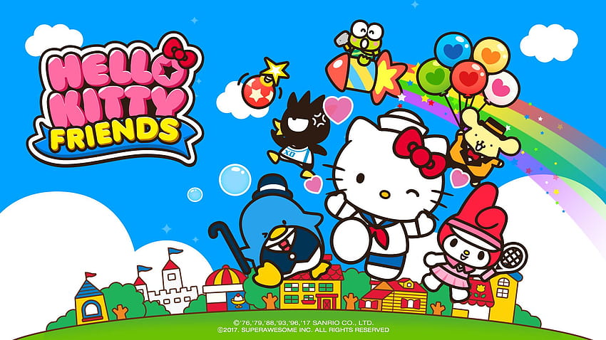 Hello kitty roblox HD phone wallpaper