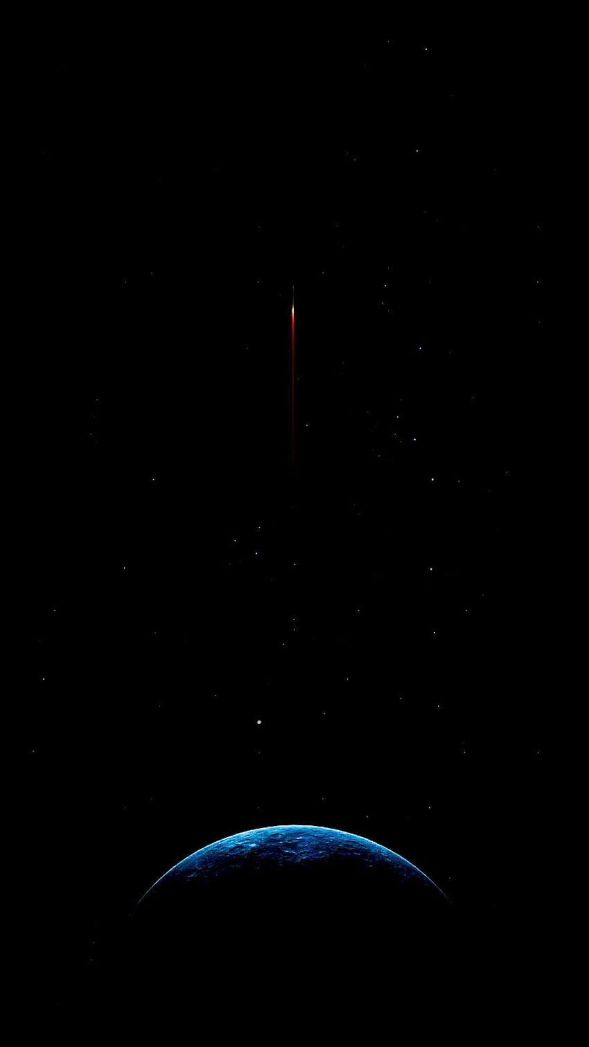 Amoled Dark Black Space Earth Phone, amoled tiefschwarz HD-Handy-Hintergrundbild