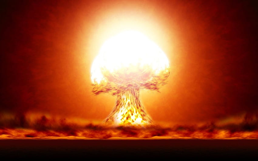 Wybuch atomowy, broń jądrowa Tapeta HD