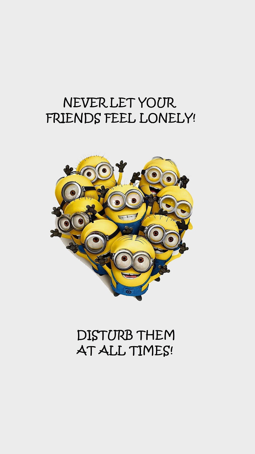 Minion Quotes for Android, amoled minion HD phone wallpaper