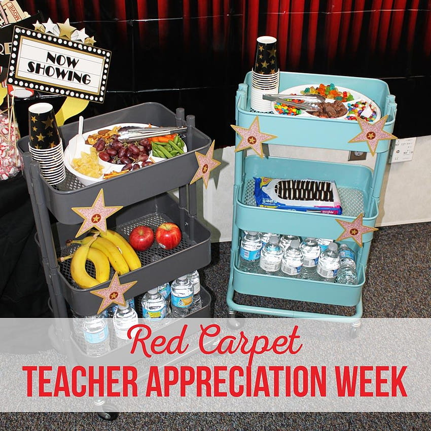 Food Ideas For Red Carpet Teacher Appreciation Week HD phone wallpaper