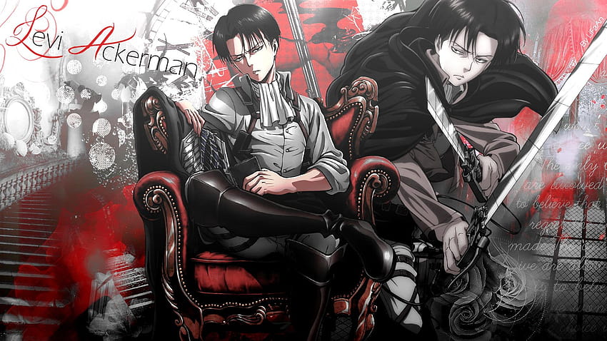 Attack on Titan divulga novas artes de Levi e Mikasa