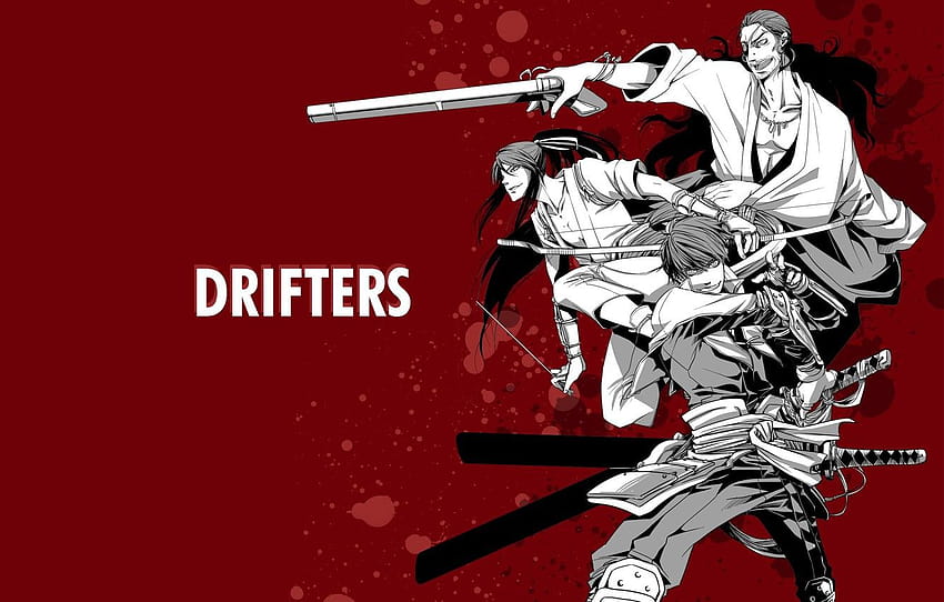 288912 DRIFTERS Sword Fight Japan Anime PRINT POSTER