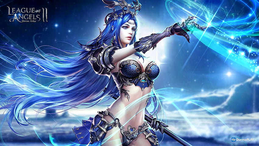 League Of Angels Ii Characters Aurora Angel Of Arctic Armor Decorated With Rare Precious Stone For PC Tablet And Mobile 1920x1080 : 13, all mobile legends characters HD wallpaper