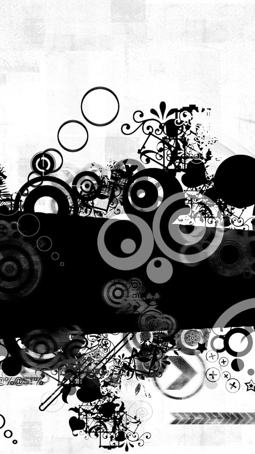 35 Black & White iPhone Backgrounds, phone black and white HD phone ...