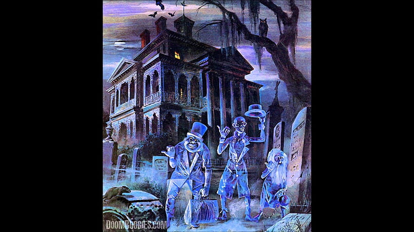 4 Disney Haunted Mansion HD wallpaper