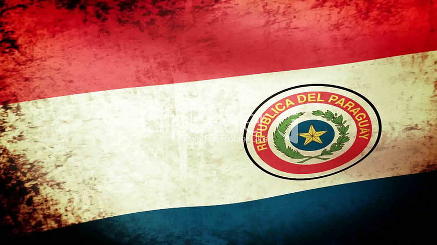 Paraguay Flag Waving, grunge look: Royalty HD wallpaper
