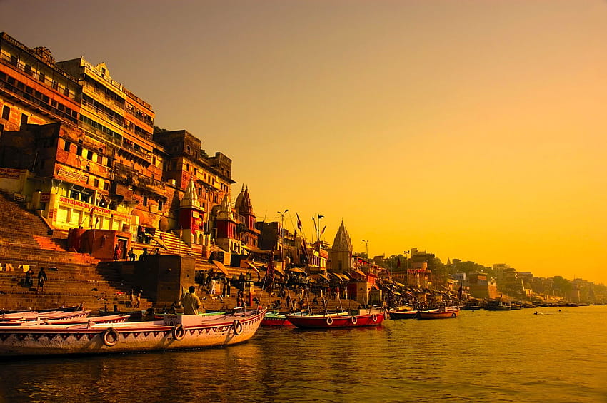 Ganga, Varanasi papel de parede HD