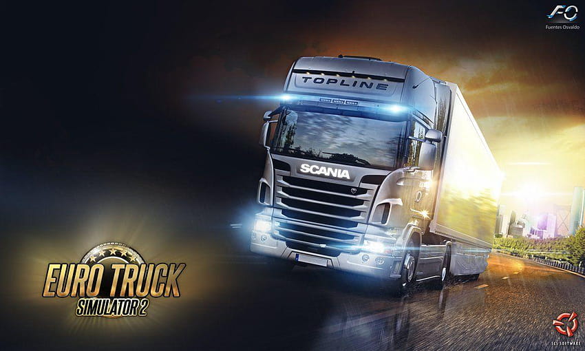Euro Truck Simulator 2 Tapeta HD