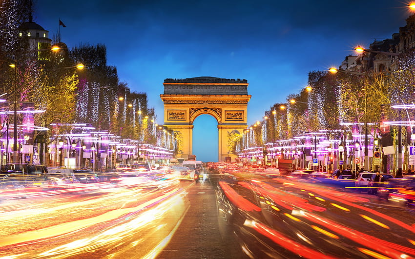 Arc de Triomphe HD-Hintergrundbild