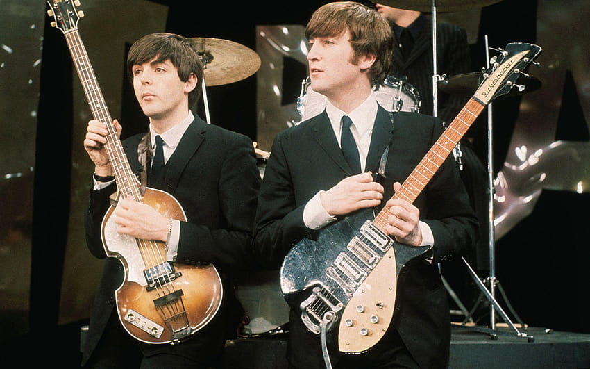 Beatles, John Lennon, Paul McCartney Computer HD-Hintergrundbild