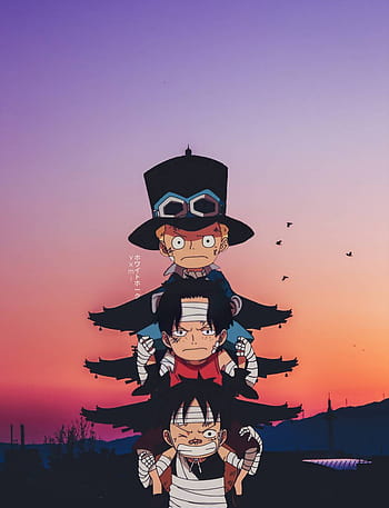 HD wallpaper: Anime, One Piece, Monkey D. Luffy, Portgas D. Ace, Sabo (One  Piece) | Wallpaper Flare