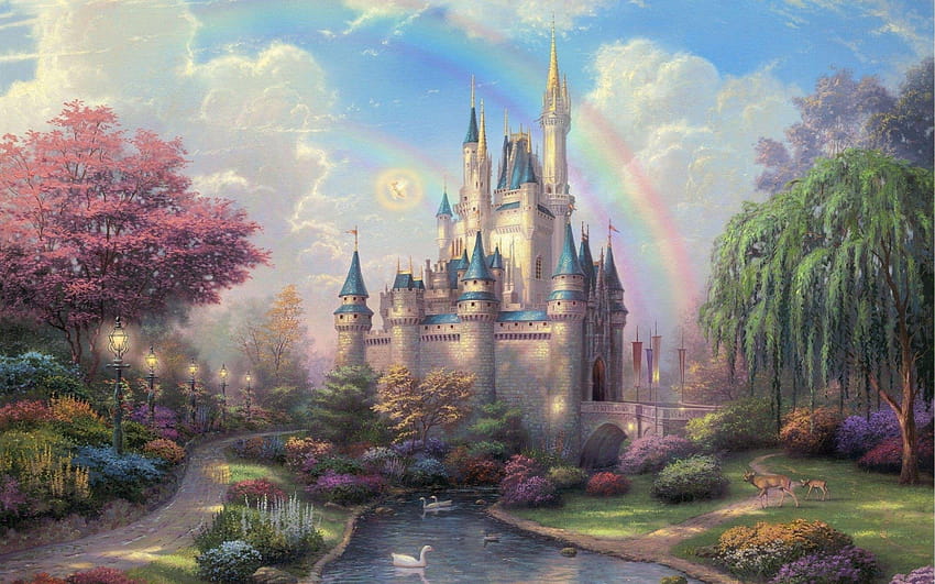 Sfondi Castello Disney, castello Sfondo HD
