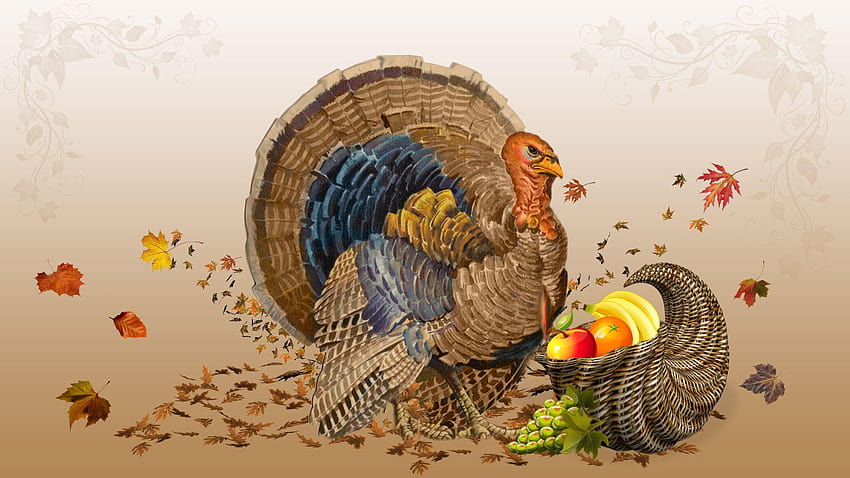 25 Happy Thanksgiving Day 2012, thanksgiving turkey HD wallpaper