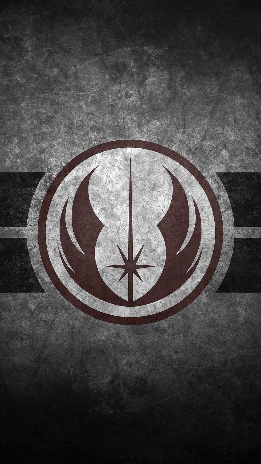 Simbolo dell'ordine Jedi Cellulare di swmand4, simbolo jedi di Star Wars Sfondo del telefono HD