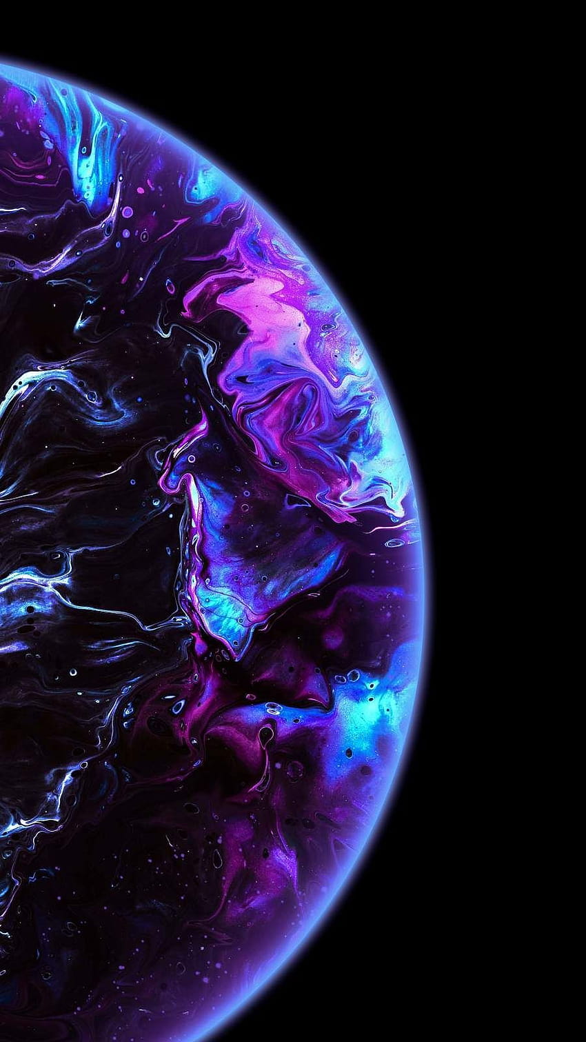 Sphere Marble Planet iPhone, ios aesthetic planets HD phone wallpaper