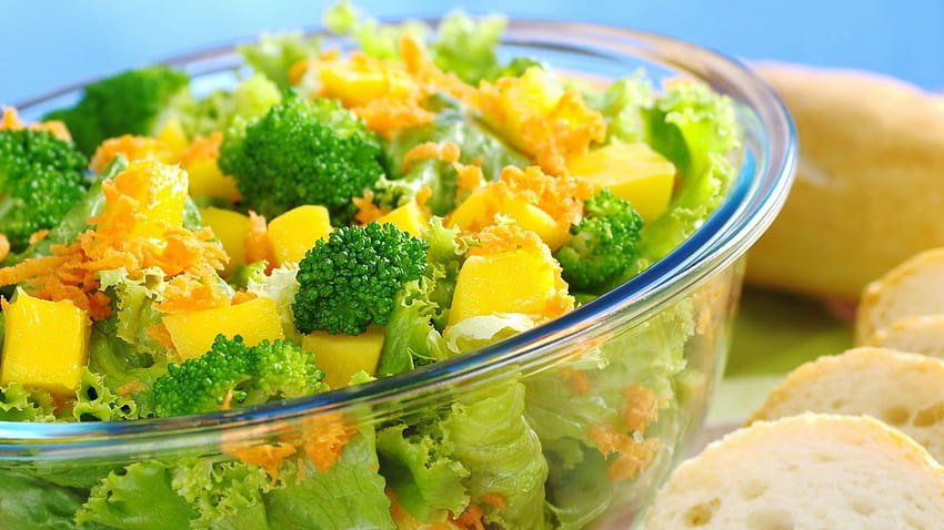 : Gemüse, Obst, Salat, Küche, Gericht, Produkte, Landpflanze, blühende Pflanze, Gemüse, vegetarisches Essen, Gemüse, gesundes Essen 1920x1080 HD-Hintergrundbild