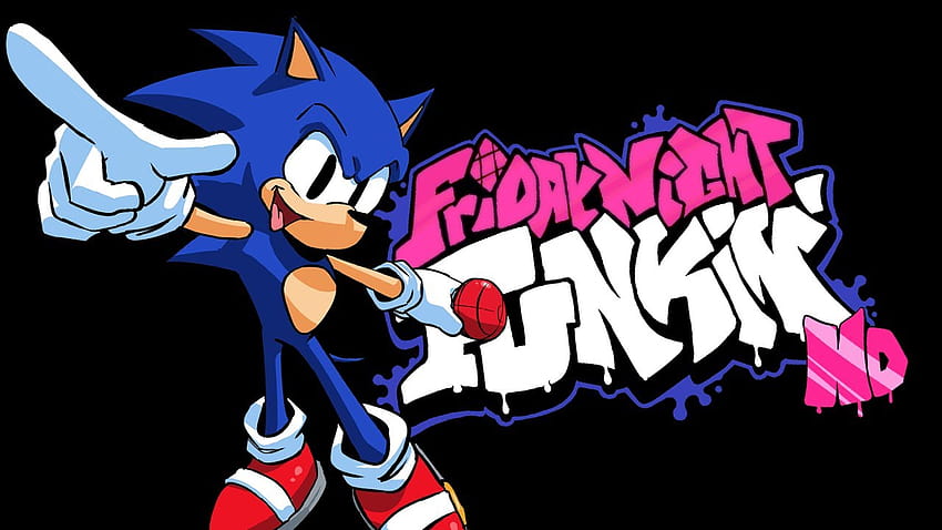 Friday Night Funkin v4 [Sonic Week] Mod, звуков fnf HD тапет