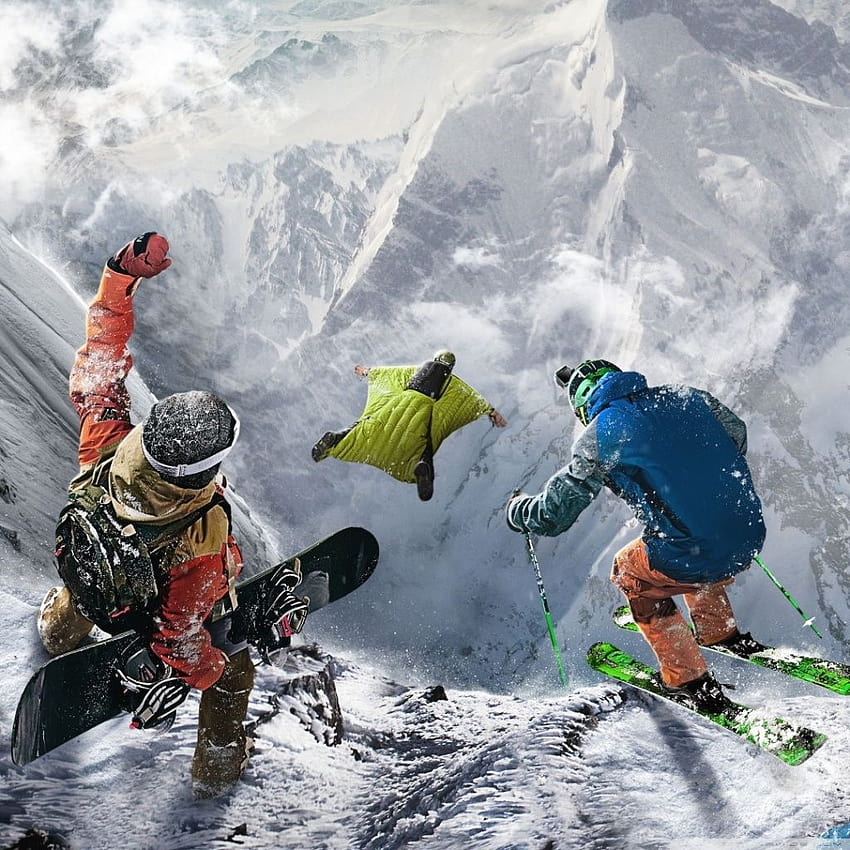 Steep Extreme Sport Game Ultra Backgrounds para esportes radicais Papel de parede de celular HD