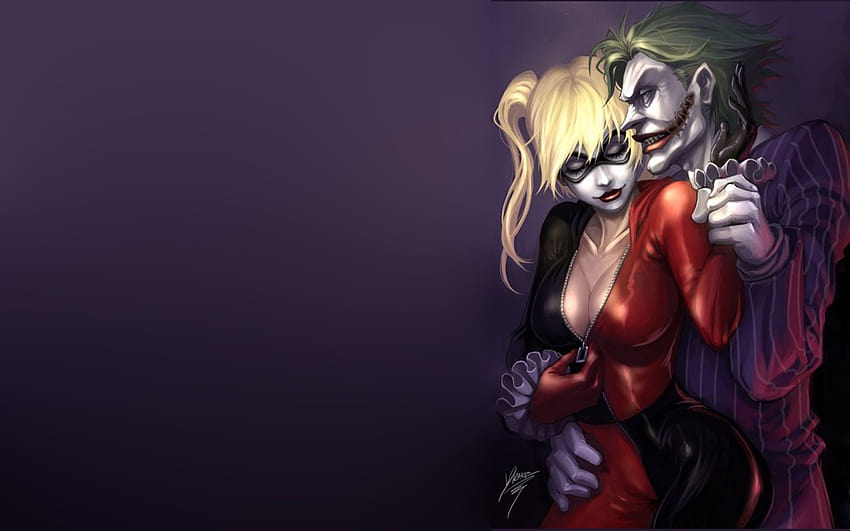 Harley Quinn Feat The Joker Dekspot: 13, anime de harley quinn fondo de pantalla