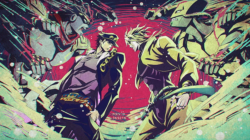 Jotaro Kujo gegen Dio, Jotaro und Dio HD-Hintergrundbild