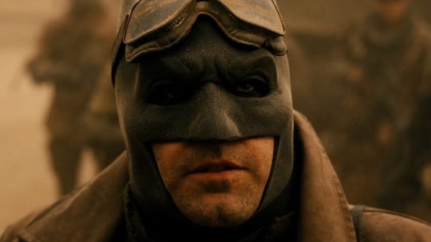 Ta wybuchowa scena epilogu z filmu Justice League Snyder Cut wyjaśniona, batman knightmare Tapeta HD