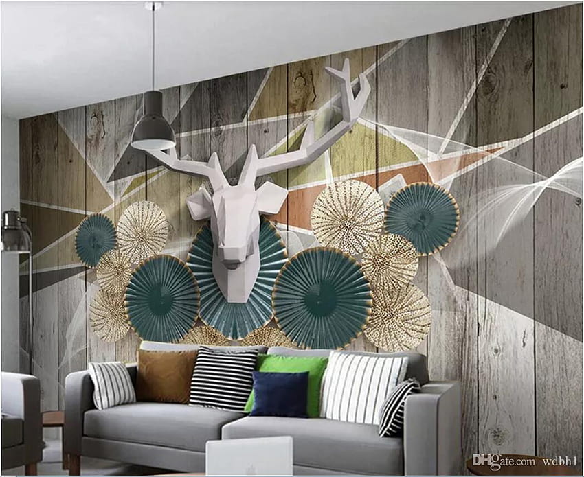  Decoración moderna del hogar 3D papel pintado joyería flor sala  TV telón de fondo de pared para paredes 3D : Herramientas y Mejoras del  Hogar