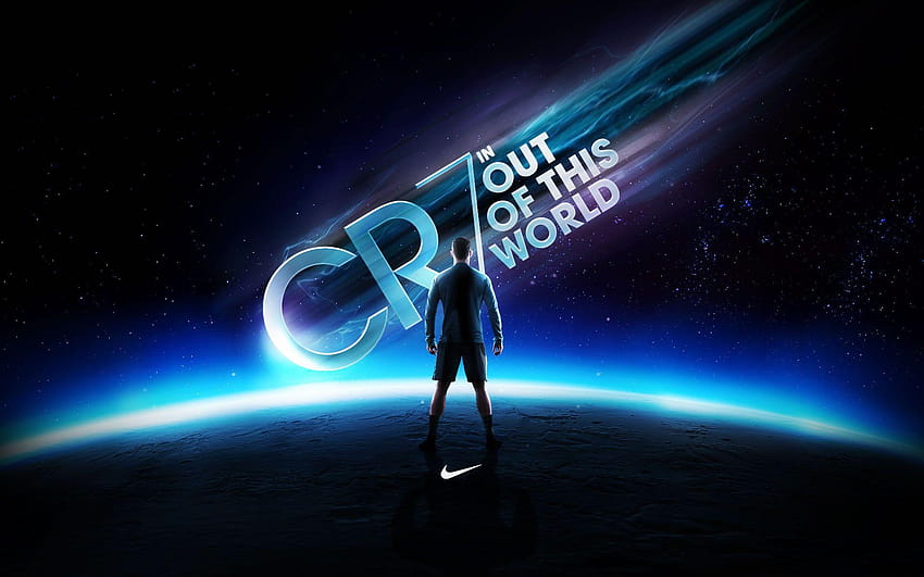 CR7: "Out of this world" Nike, cr 7 HD wallpaper