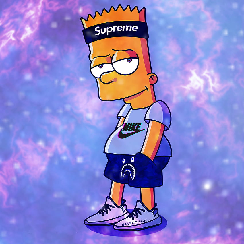 Bart Simpson 스웨그, 스웨그 심슨 HD 전화 배경 화면