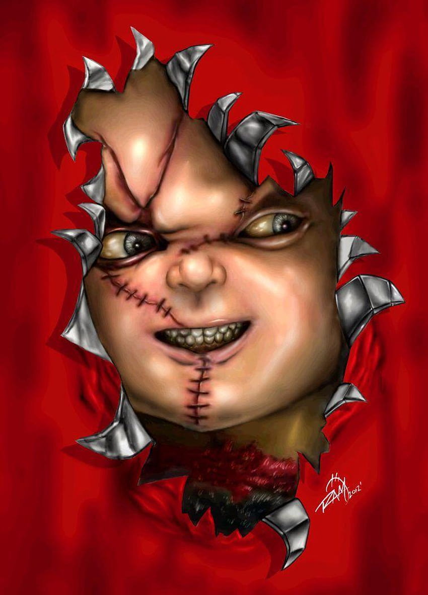 Chucky Doll, chucky the killer doll HD phone wallpaper