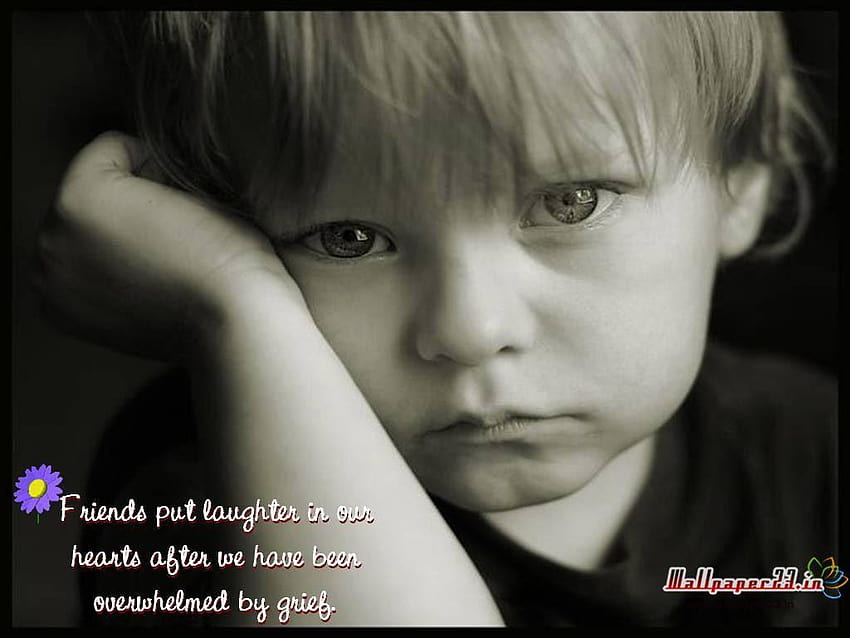 sad baby girl images with quotes