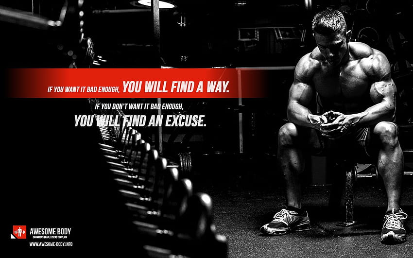 HD wallpaper Bodybuilding Motivation black and gray barbell Sports  Fitness  Wallpaper Flare