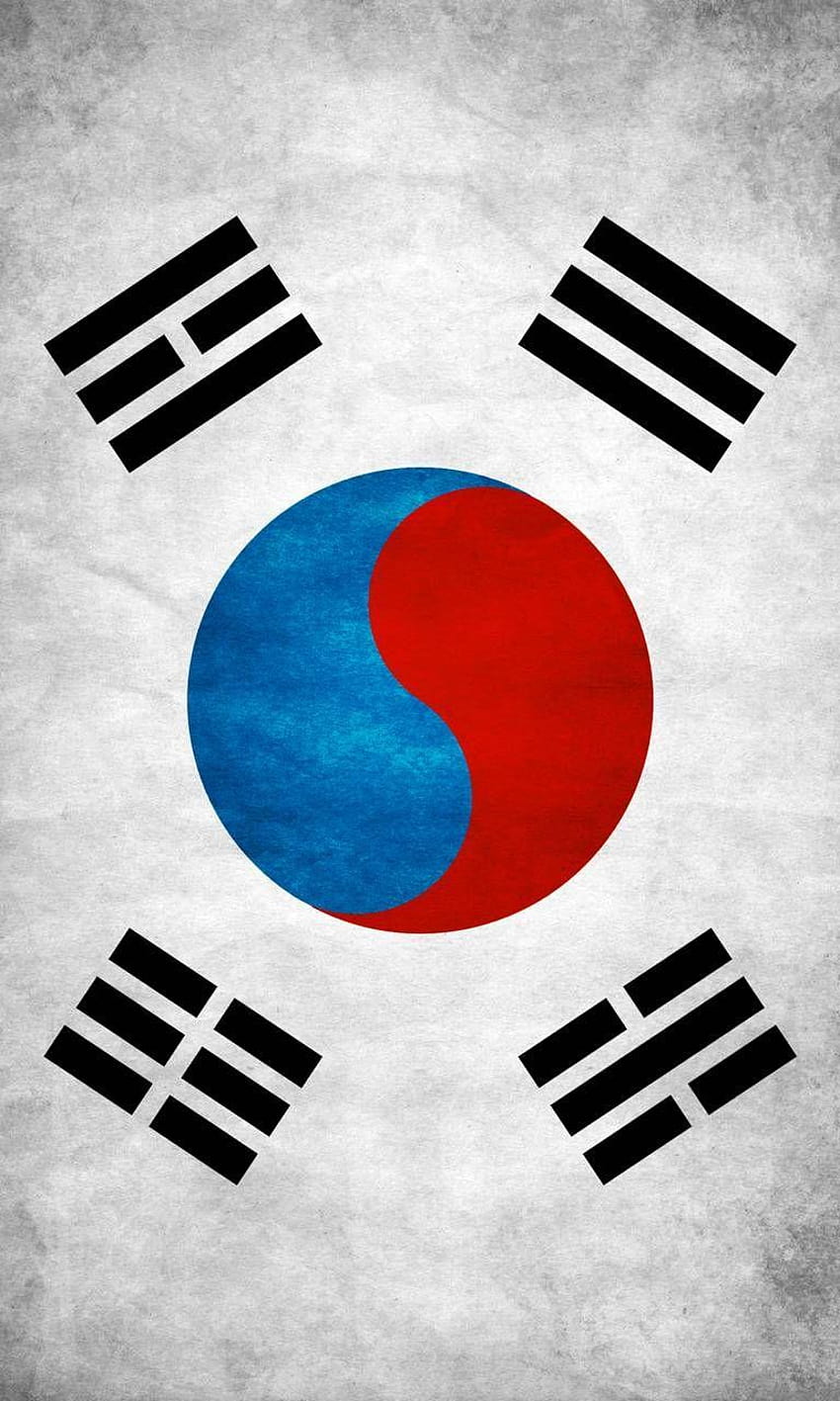bandiera della corea del sud Sfondo del telefono HD