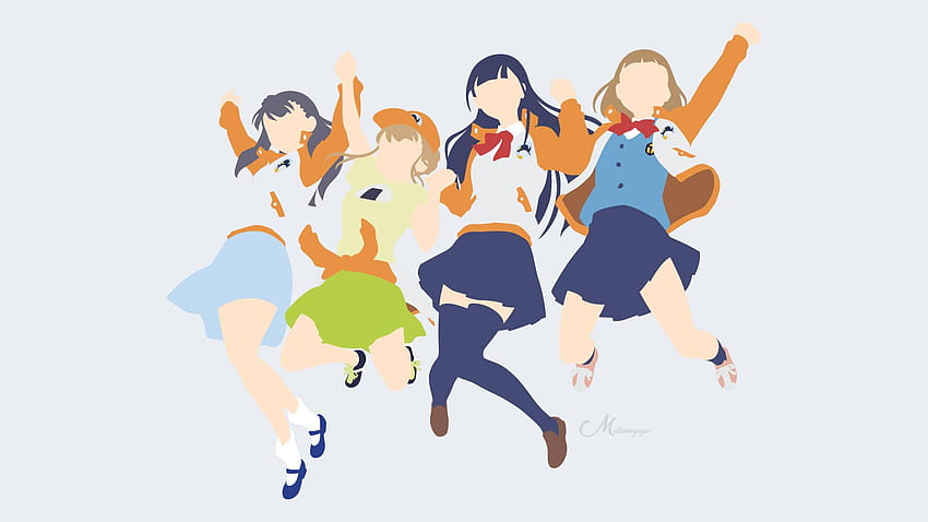 Wallpaper Miyake Hinata, Sora Yori Mo Tooi Basho, Tamaki Mari, Penguin,  Shiraishi Yuzuki - Resolution:2000x1310 - Wallpx