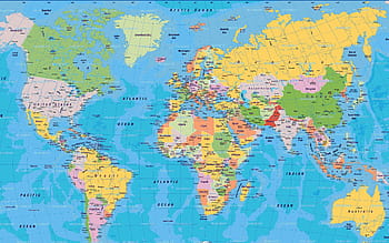 World map HD wallpapers  Pxfuel