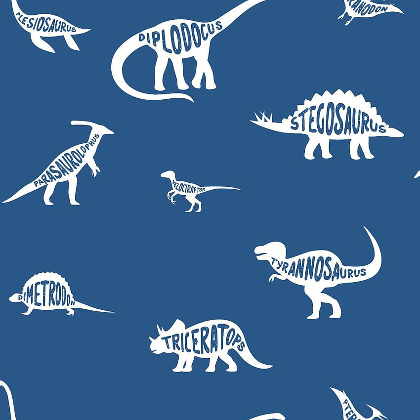 Over the Rainbow Dino Dictionary Blue Holden 90901, dinossauro azul Papel de parede de celular HD