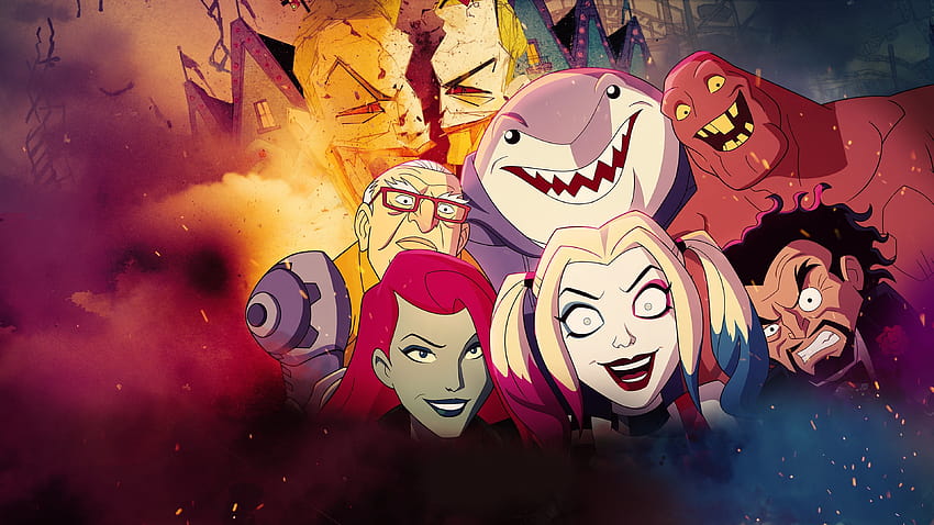 Serie animada de Harley Quinn, serie de televisión, serie de anime de Harley Quinn fondo de pantalla