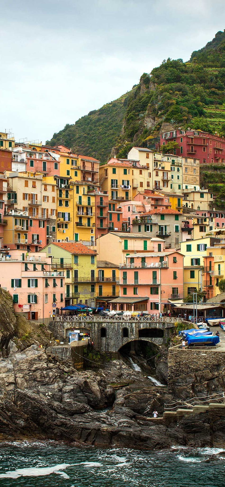 Iphone Cinque Terre Italy Villages K, capri italy wallpaper ponsel HD