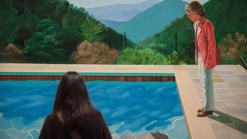 Il dipinto di David Hockney raggiunge la cifra record di 70 milioni di sterline all'asta Sfondo HD