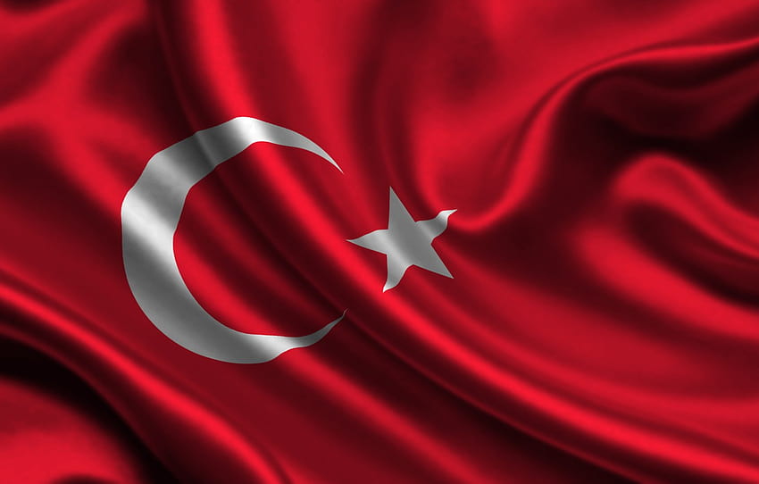 bandiera, Turchia, tacchino, sezione текстуры Sfondo HD