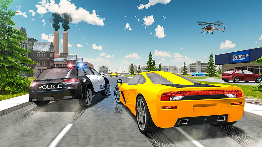 US Police Car Chase: Cop Simulator: Appstore for Android, police chase HD wallpaper